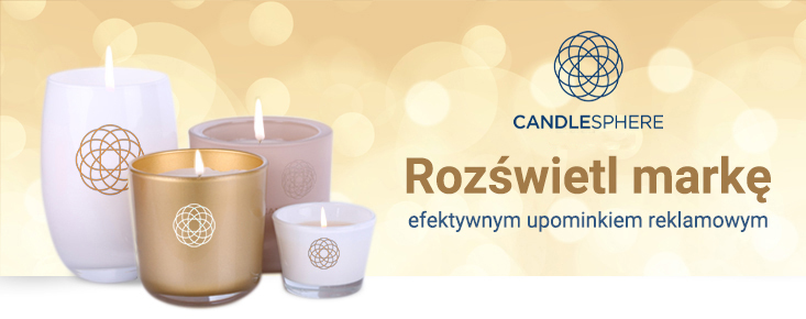 Świece reklamowe Candlesphere 