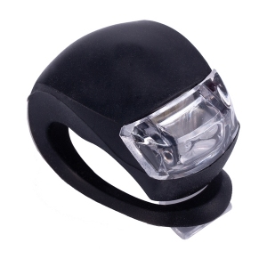 Latarka rowerowa Wheels Alight, czarny