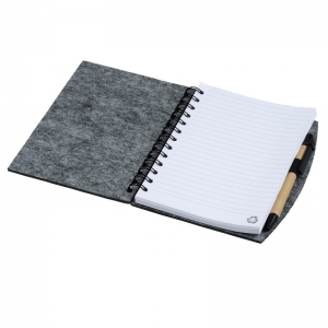 Notes z filcu Eco-Sense, szary