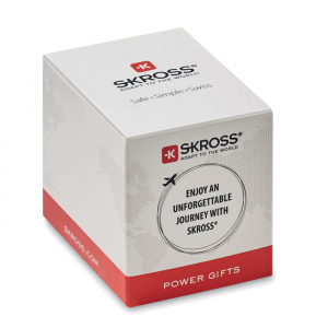 SKROSS® Euro USB Charger (AC). Europejska ładowarka z 2 portami UBS (Type-C i Type-A).