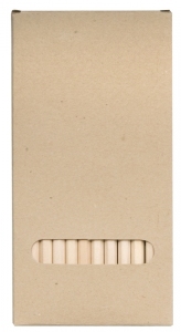 Zestaw kredek 18 cm, ecru