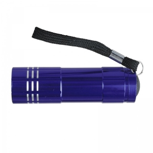 9-diodowa latarka Jewel LED, niebieski