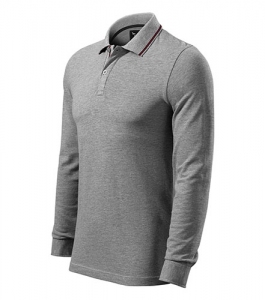 POLO 258 Contrast Stripe LS MAN