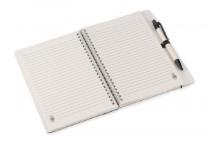 ekologiczny notes z logo