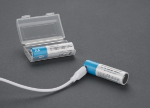 Zestaw akumulatorków AA 1600 mAh z logo, 09125