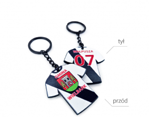 Brelok z żywicy dwustronny