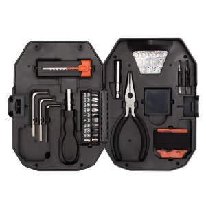 Zestaw narzędzi Smart DIY, czarny