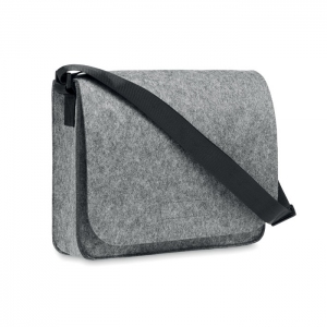 Filcowa torba listonoszka lub torba na laptopa RPET, BAGLO, MO6186-15