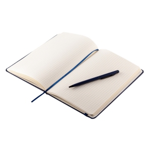 Zestaw notes z długopisem, granatowy