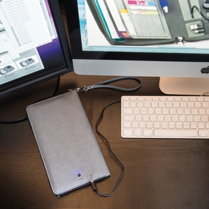 Teczka na dokumenty z power bankiem 4000 mAh