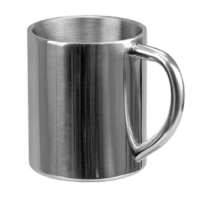 Kubek Strudy 240 ml, srebrny