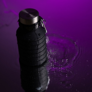 Składany bidon sportowy Makalu 550ml z logo, R08436.02